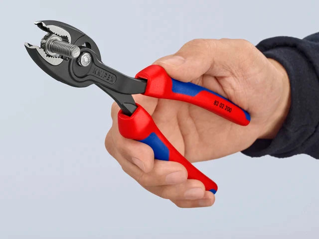 Knipex TwinGrip Slip Joint Pliers Multi-Component Grip 200mm