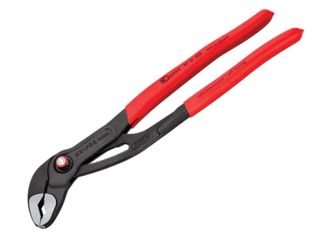 Knipex Cobra® Quickset Water Pump Pliers PVC Grips 300mm