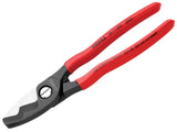 Knipex Cable Shears with Twin Cutting Edge PVC Grip 200mm