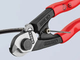 Knipex Wire Rope/Bowden Cable Cutter PVC Grip 190mm