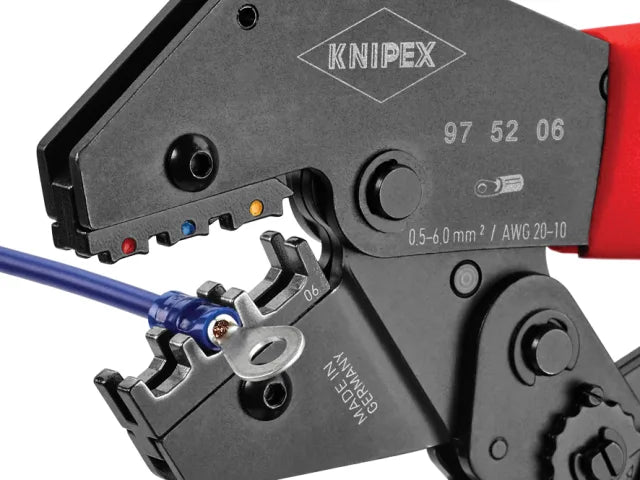 Knipex Crimping Lever Pliers For Insulated Terminals & Plug Connectors 250mm