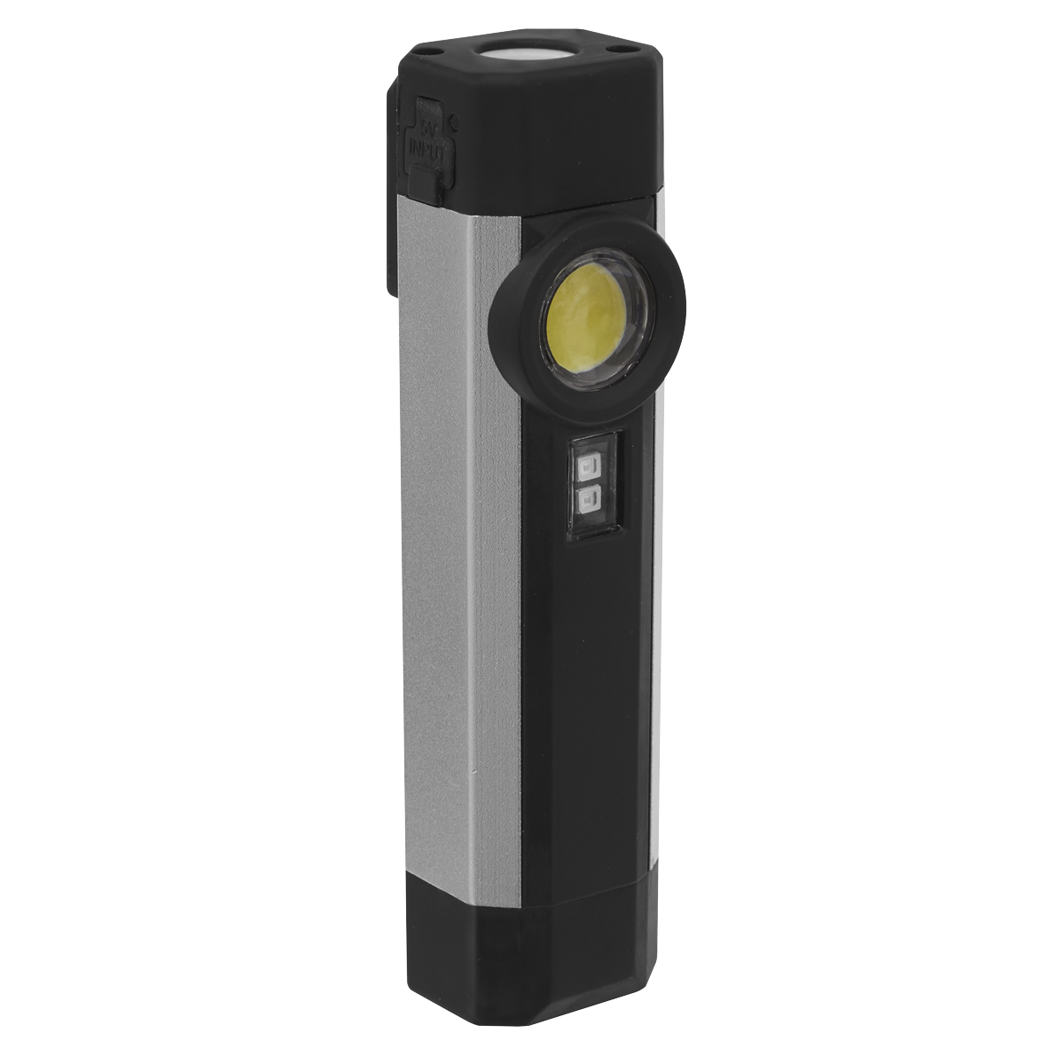 Sealey Rechargeable Aluminium Pocket Light with UV 3W COB & 1W SMD LED