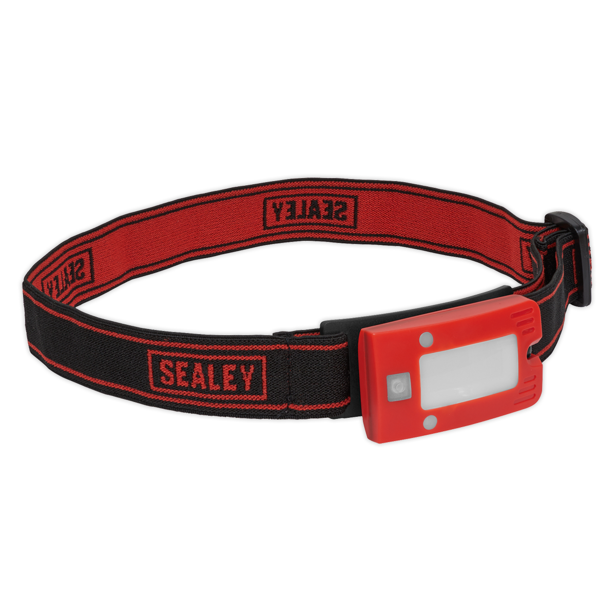 Sealey Rechargeable Head Torch 2W COB LED Auto-Sensor Red