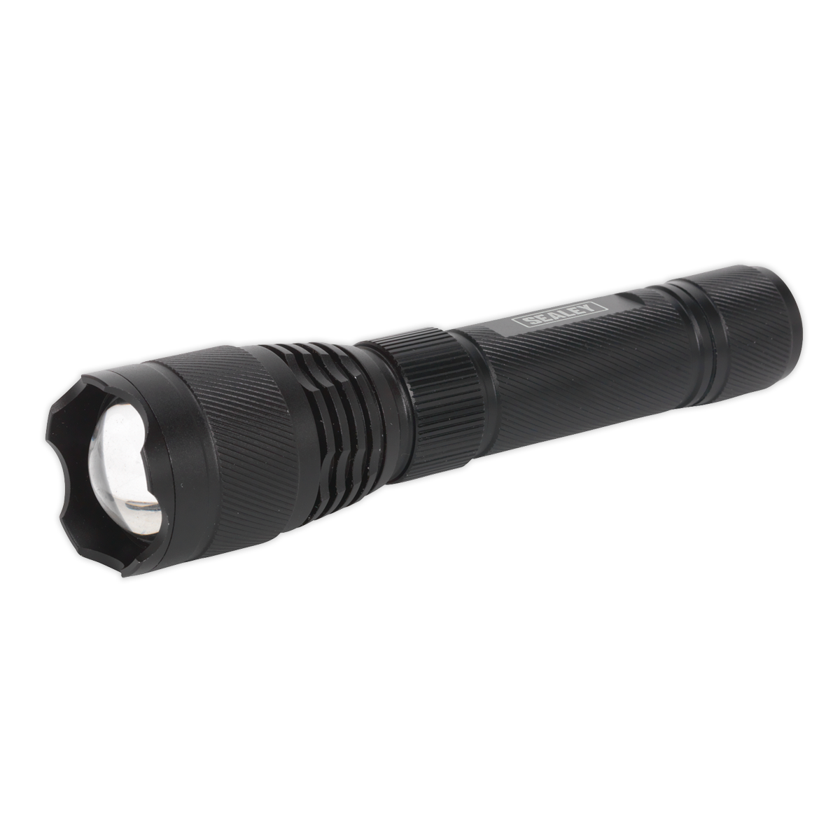 Sealey Aluminium Torch 10W SMD LED Adjustable Focus Rechargeable