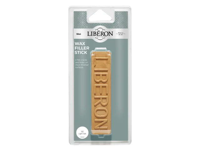 Liberon Wax Filler Stick 02 Light Oak 50g