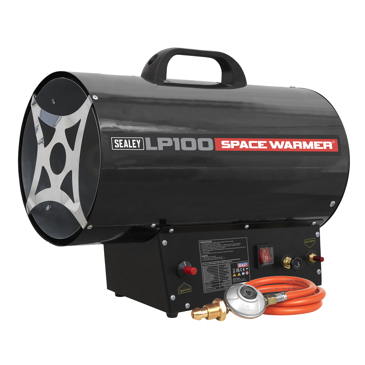 Sealey Space Warmer® Propane Heater 61,000-102,000Btu/hr (18-30kW)