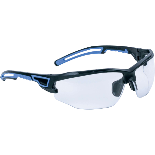 Delta Plus ASO2 SMOKE Safety Glasses – Anti-Fog, Anti-Scratch, UV Protection, Secure Fit