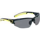 Delta Plus ASO2 SMOKE Safety Glasses – Lightweight, Anti-Fog, Anti-Scratch, Secure Fit