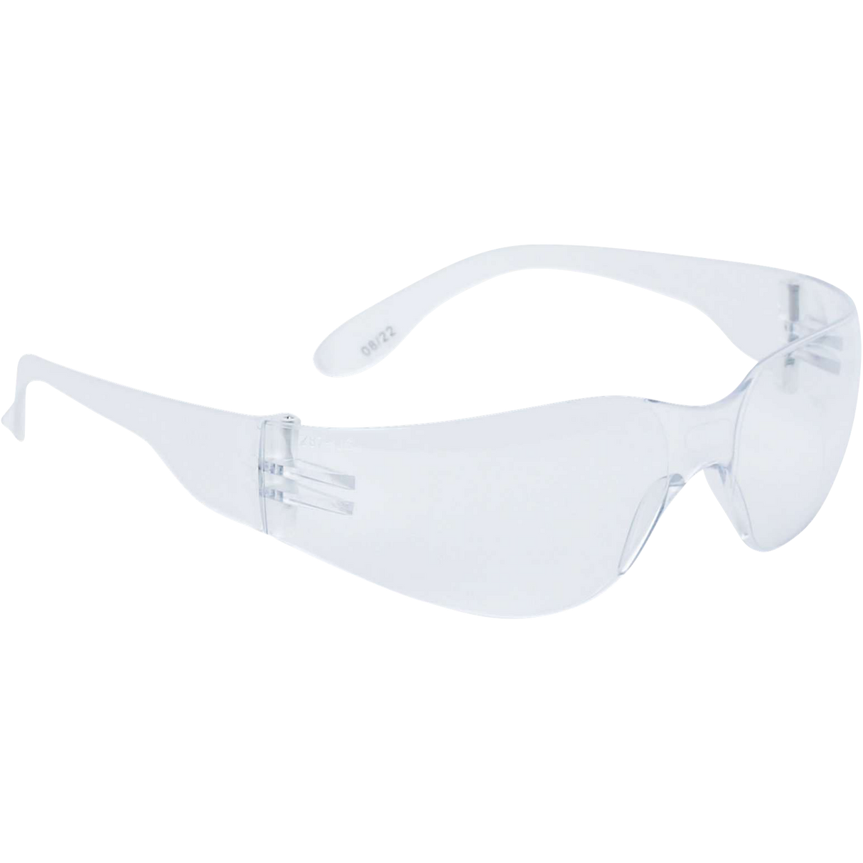Delta Plus BRAVA2 CLEAR Lightweight Anti-Scratch Safety Glasses – UV Protection & Comfort Fit