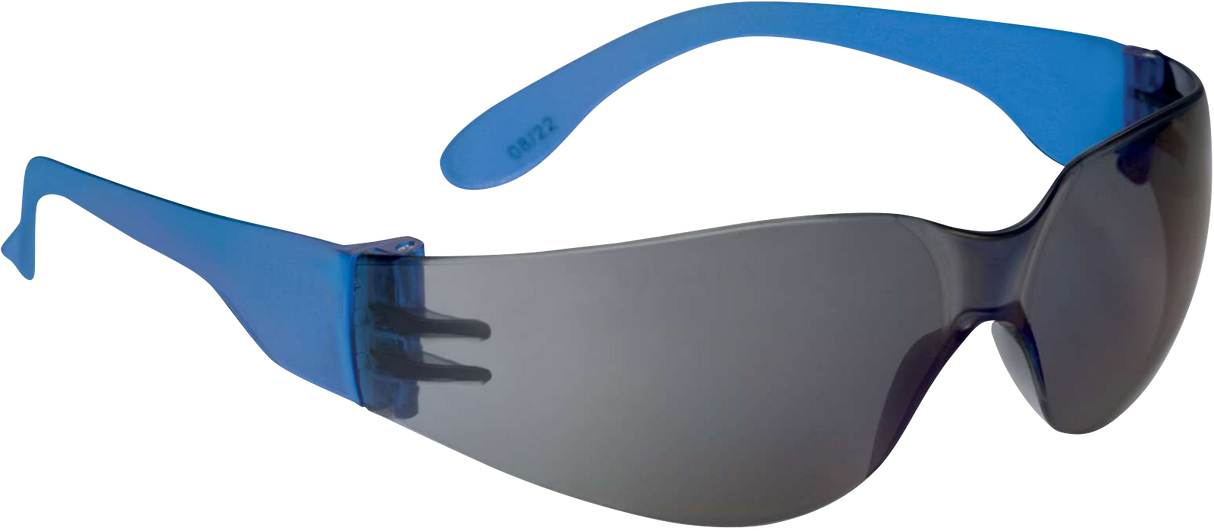 Delta Plus BRAVA2 MIRROR Safety Glasses – Mirror Blue Lens for Indoor & Outdoor Protection