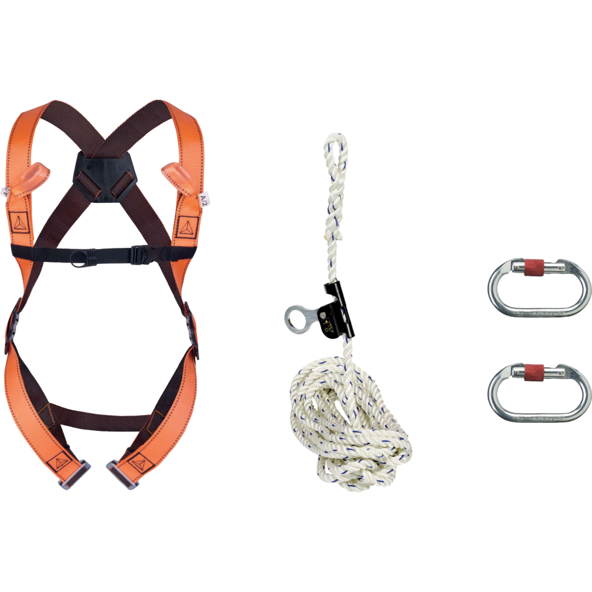 Delta Plus ELARA150 - Roofing Fall Arrest Kit with Secure Lifeline & Harness