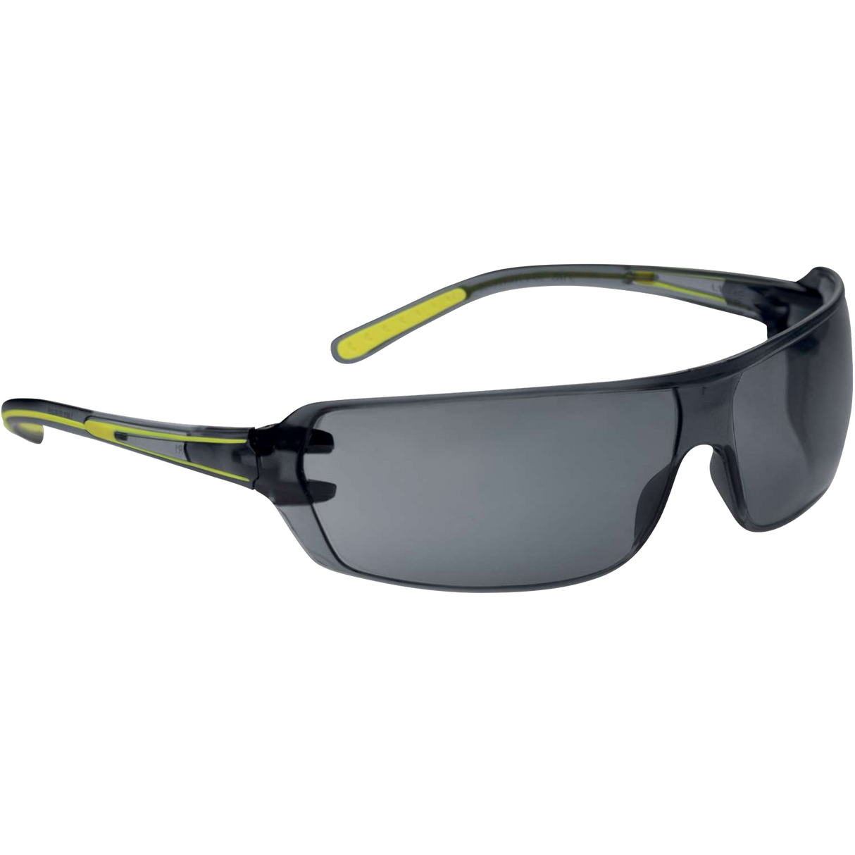 Delta Plus HELIUM 2 SMOKE Safety Glasses – Ultra-Light, Anti-Fog & UV400 Protection