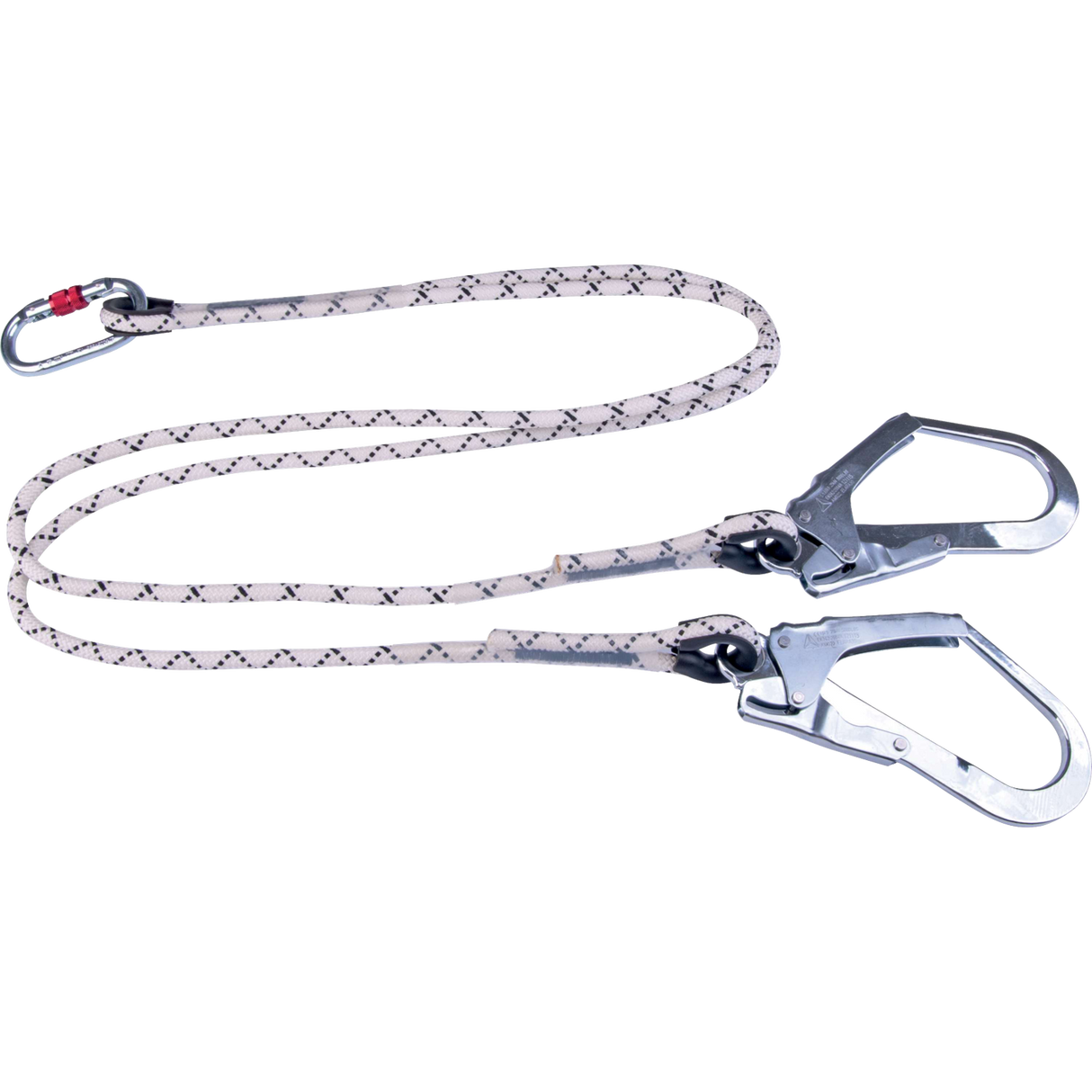 Delta Plus LO147150CDD Double Braided Rope Lanyard with Large Opening Connector – Versatile and Reliable