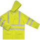 Delta Plus 900VESHV High-Visibility Waterproof Rain Jacket