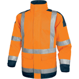 Delta Plus EASYVIEW High-Viz Waterproof Parka - Unisex