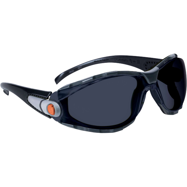 Delta Plus PACAYA SMOKE – Anti-Fog Safety Glasses with Foam Seal