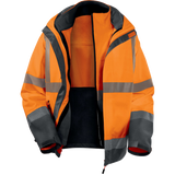 Delta Plus TRACK Waterproof High-Visibility Work Parka
