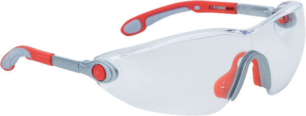 Delta Plus VULCANO2 CLEAR Safety Glasses – Flexible, Anti-Fog, & UV Protection