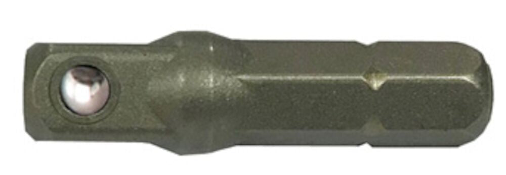 Teng Tools Hex Socket Adaptor 1/4" Hex - 1/4" 30mm