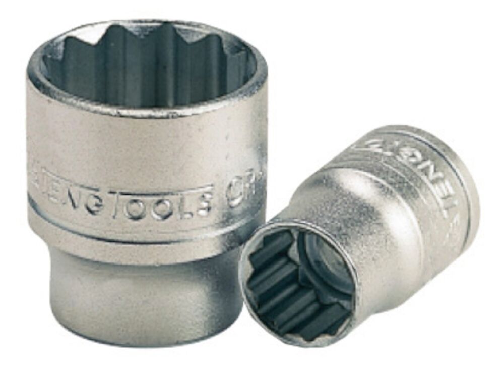 Teng Tools 3/8" Socket 12 pt AF 1/2"