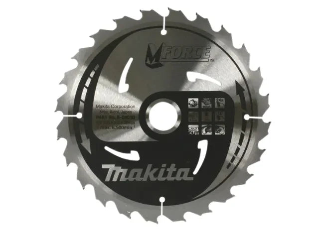 Makita B-07967 MForce Portable Saw Blade 190 x 30mm x 12T