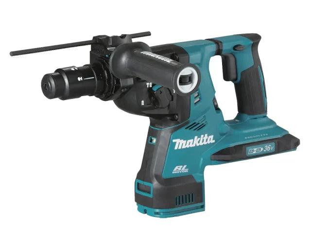 Makita DHR281ZJ BL LXT Rotary Hammer + QCC 36V (2 x 18V) Bare Unit