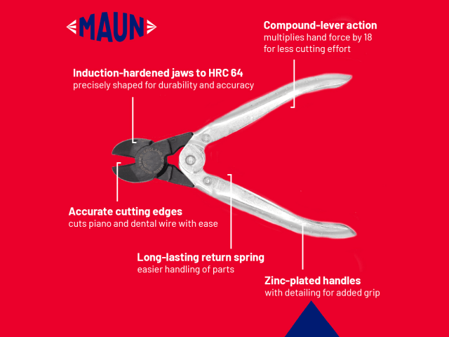 Maun Diagonal Cutting Pliers 140mm