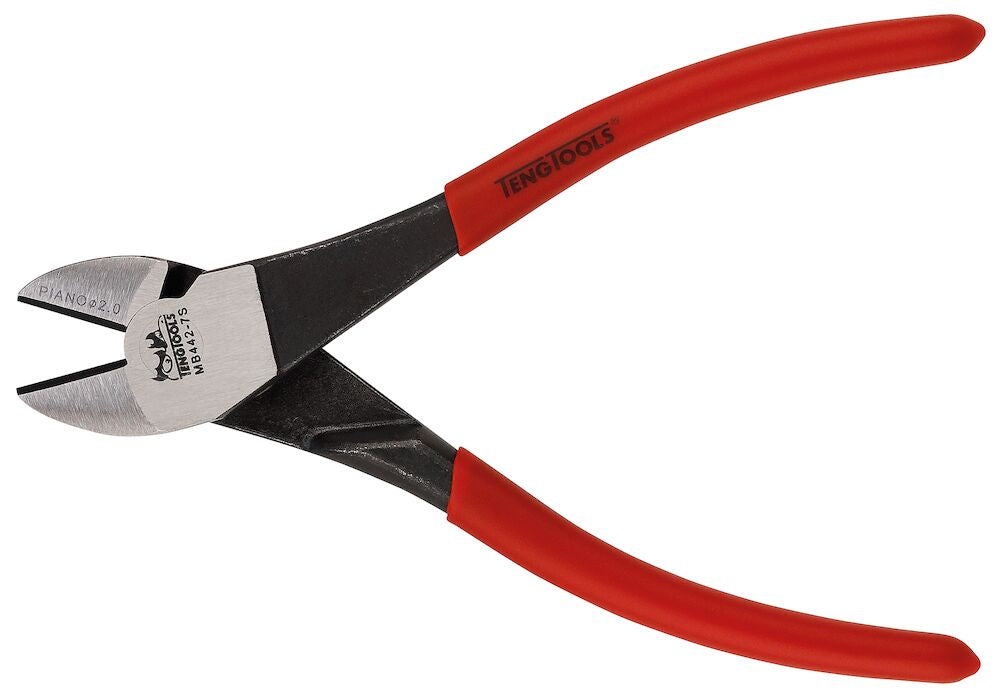 Teng Tools Heavy Duty Side Cutting Plier With Spring 180mm