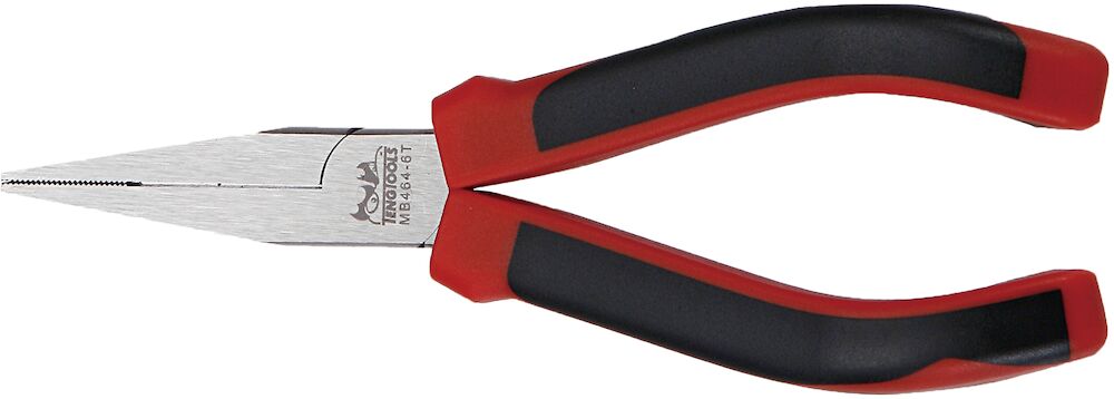 Teng Tools Flat Nose Plier TPR Grip 170mm