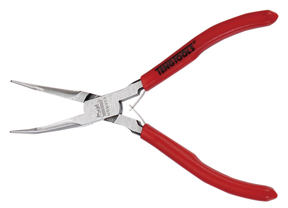 Teng Tools Mini Bent Long Nose Plier 140mm