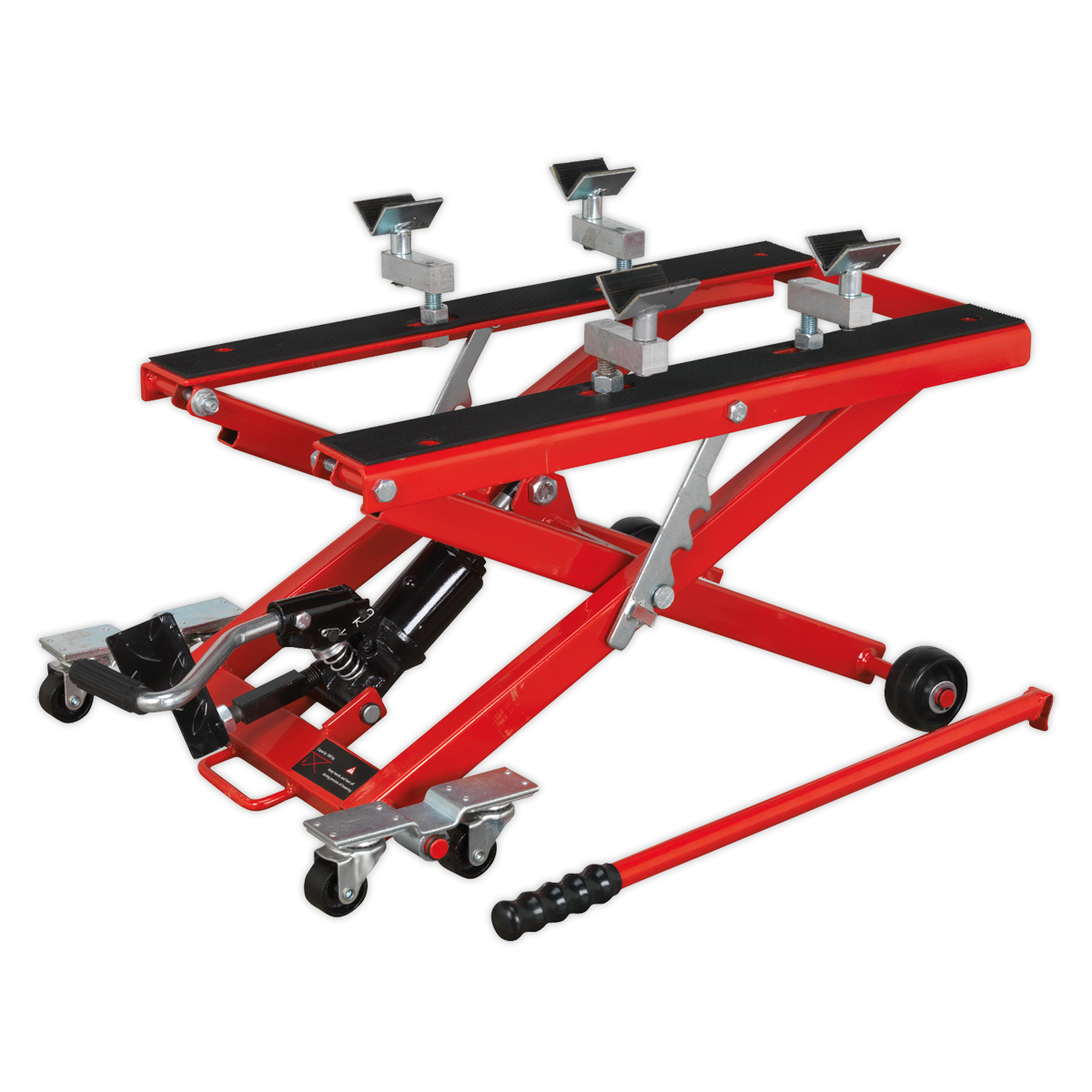 Sealey Motorcycle & Quad Scissor Lift 500kg Capacity Hydraulic