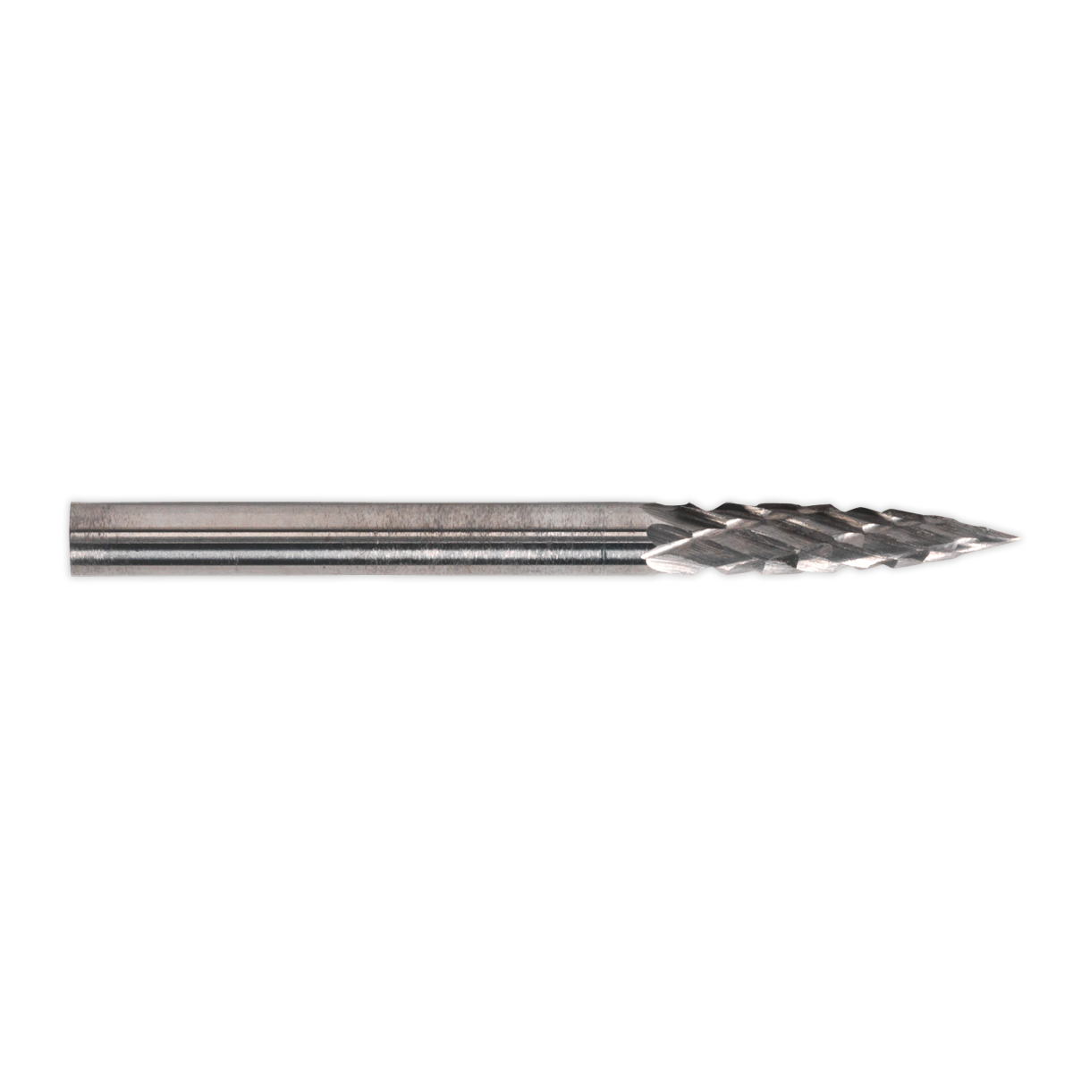 Sealey Micro Carbide Burr Pointed Tree 3mm Pack of 3