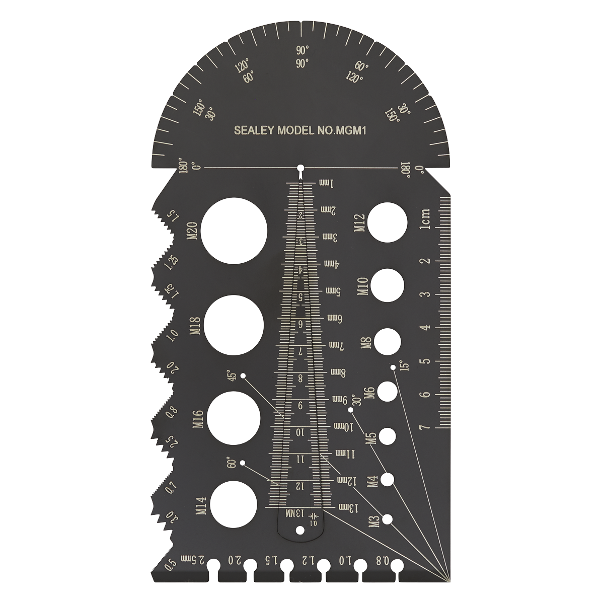 Sealey Multi-Gauge - Metric