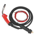 Sealey MIG Torch 3m Euro Connector MB25