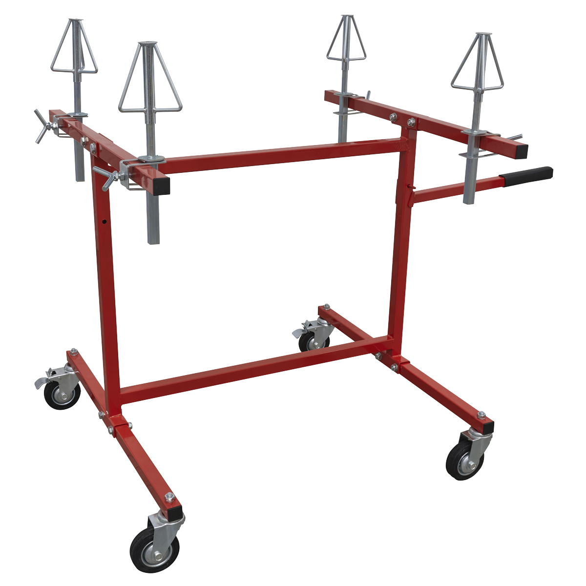 Sealey Alloy Wheel Repair/Painting Stand - 4-Wheel Capacity