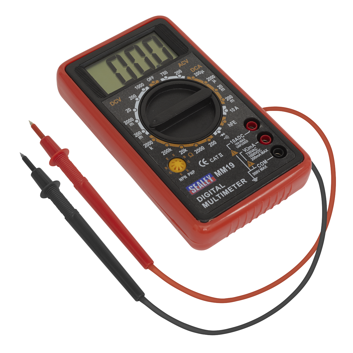 Sealey Digital Multimeter 7-Function