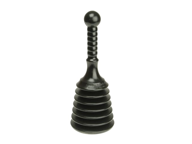 Monument 1460Y One Piece Handy Plunger Black 100mm (4in)