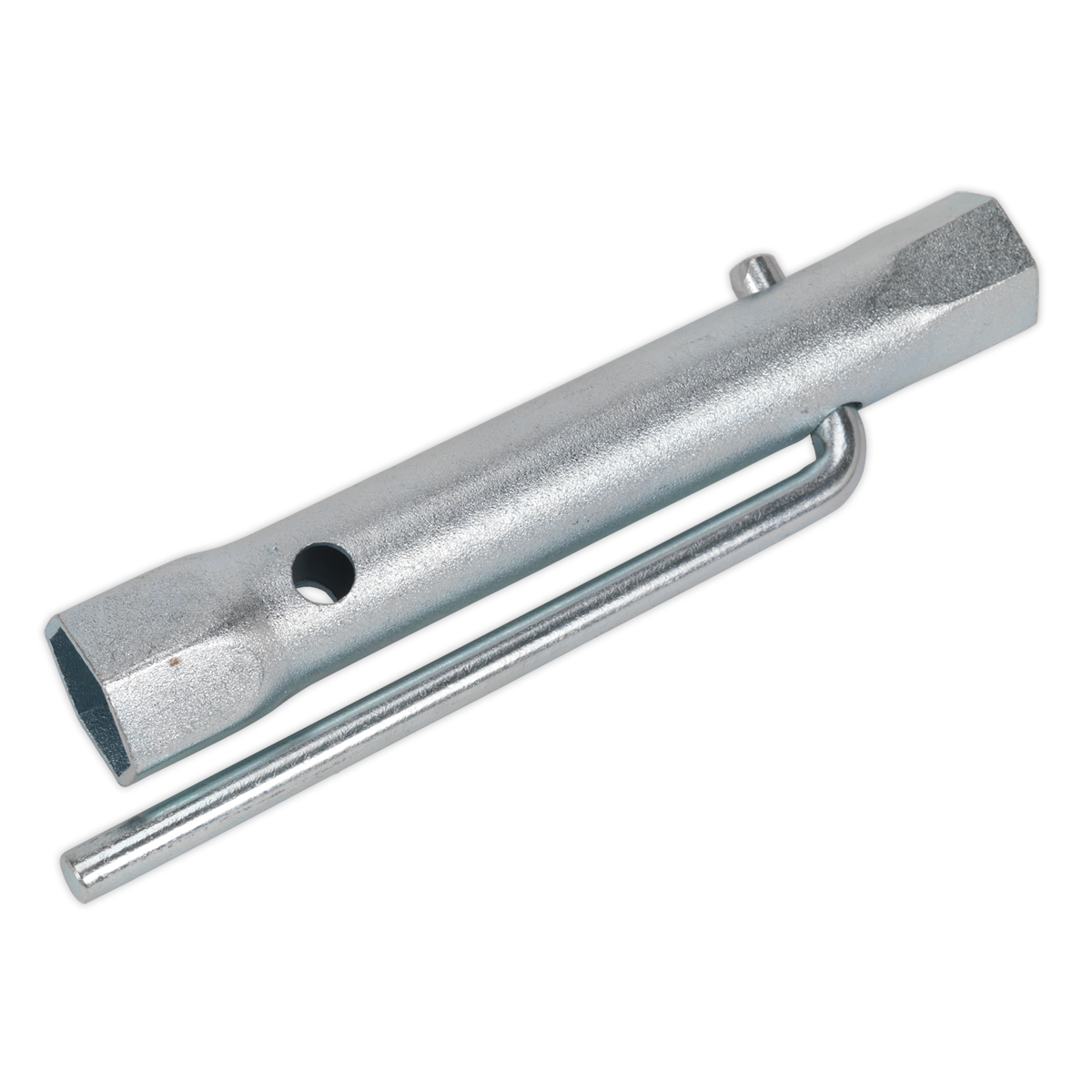 Sealey Double End Long Reach Spark Plug Box Spanner 17/21mm with L-Bar