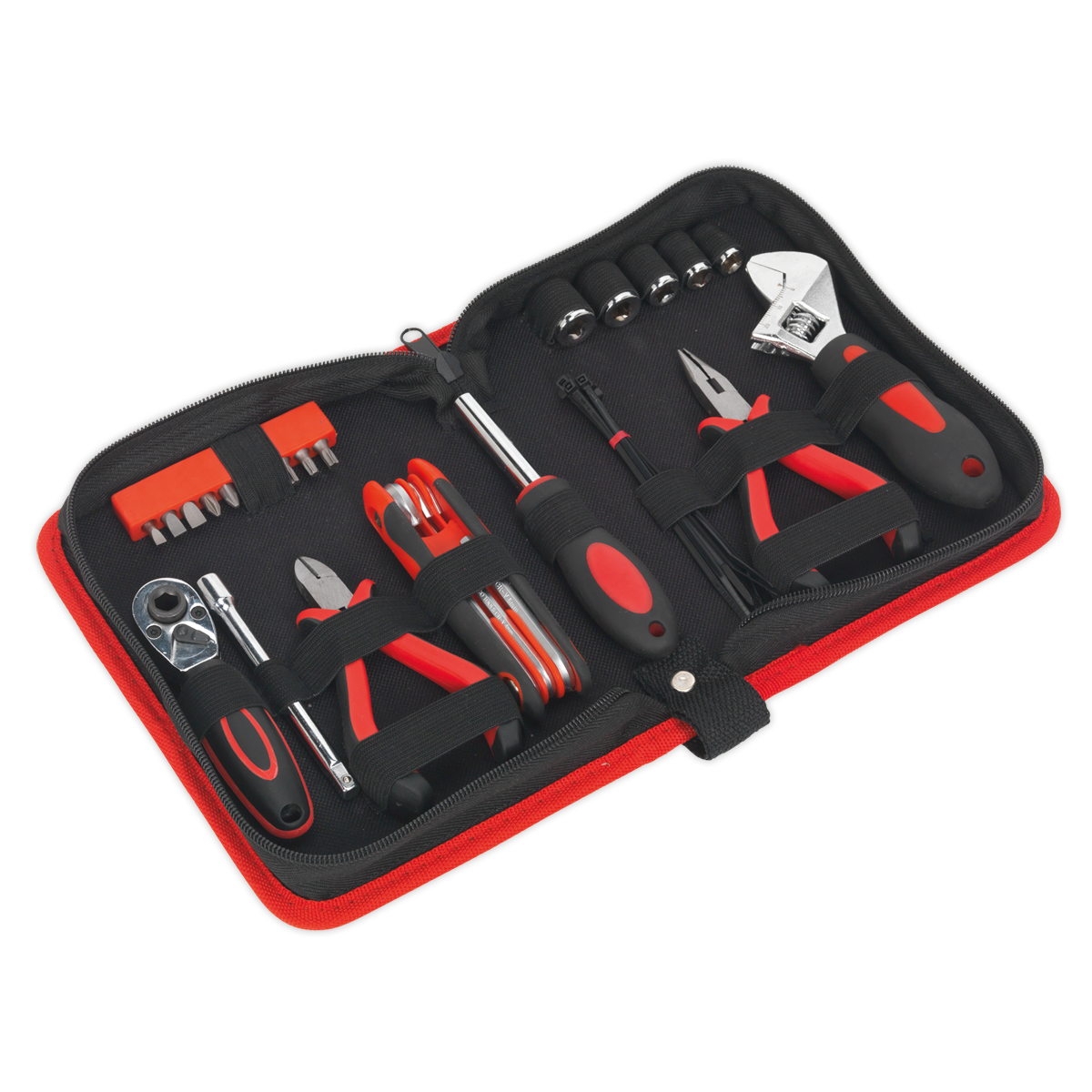 Sealey Motorcycle Underseat Tool Kit 28pc