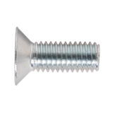 Sealey Machine Screw M8 x 20mm Countersunk Pozi Zinc Pack of 50