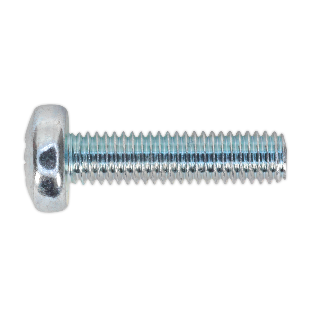 Sealey Machine Screw M5 x 20mm Pan Head Pozi Zinc Pack of 100