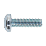 Sealey Machine Screw M6 x 20mm Pan Head Pozi Zinc Pack of 50
