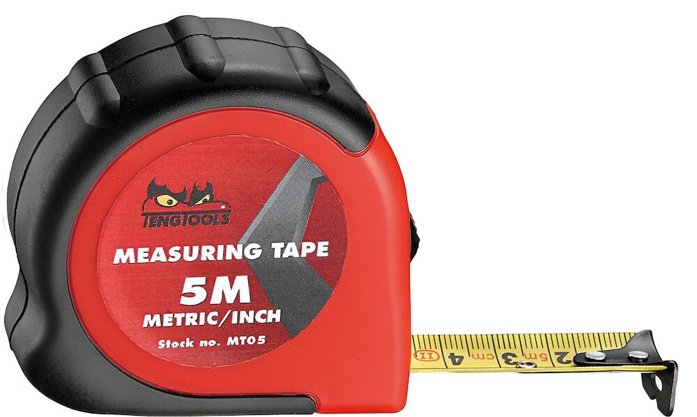 Teng Tools Measuring Tape Metric/Inch 3m