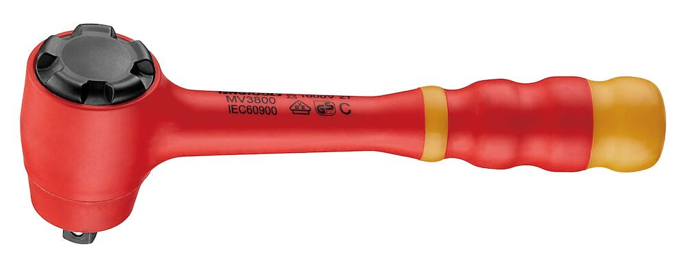 Teng Tools 3/8" Insulated Ratchet - 72 Teeth