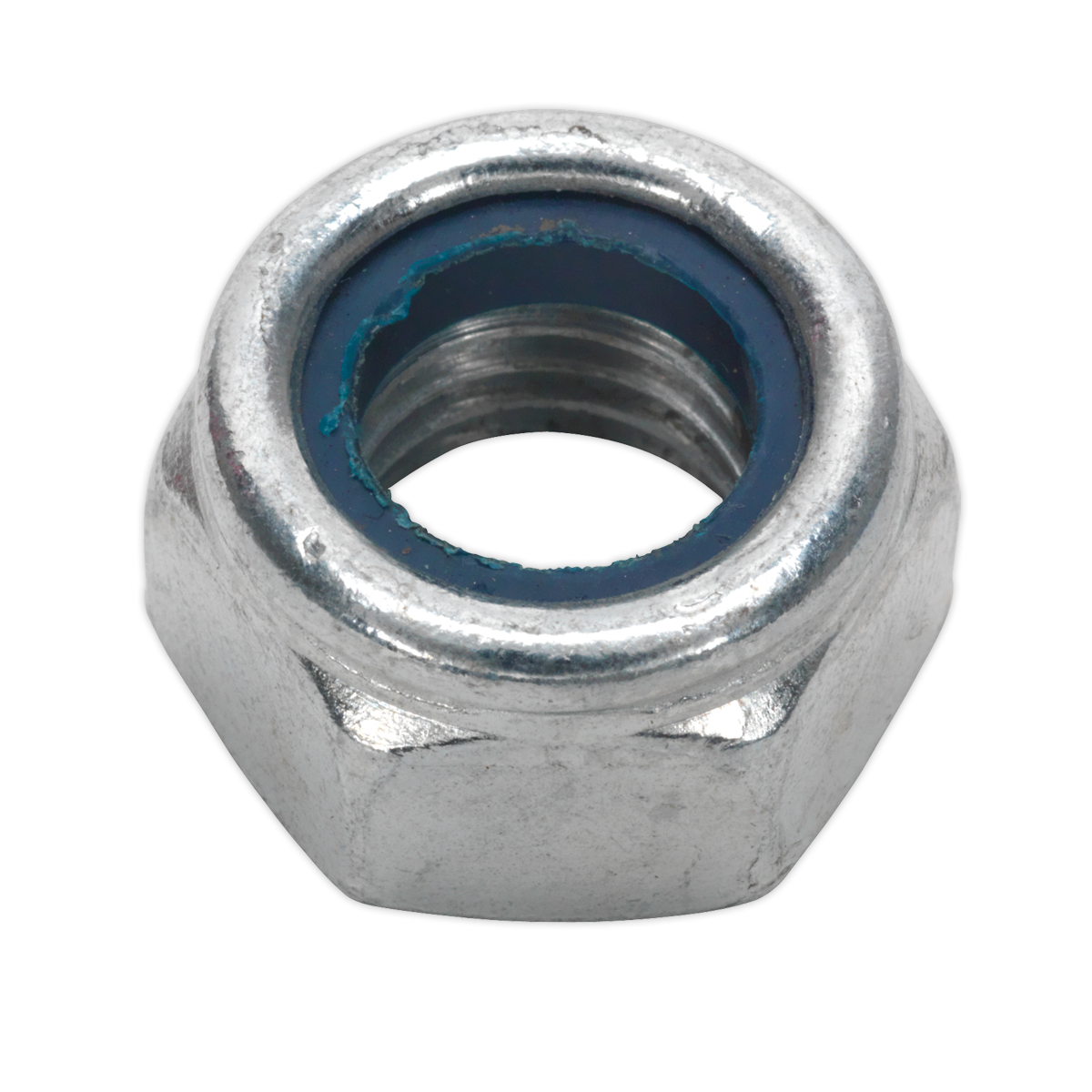 Sealey Nylon Locknut M14 Zinc Pack of 25