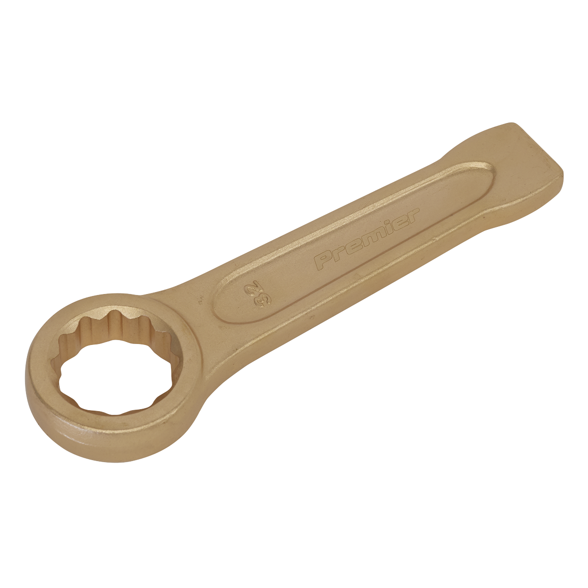 Sealey Slogging Spanner Ring End 32mm - Non-Sparking