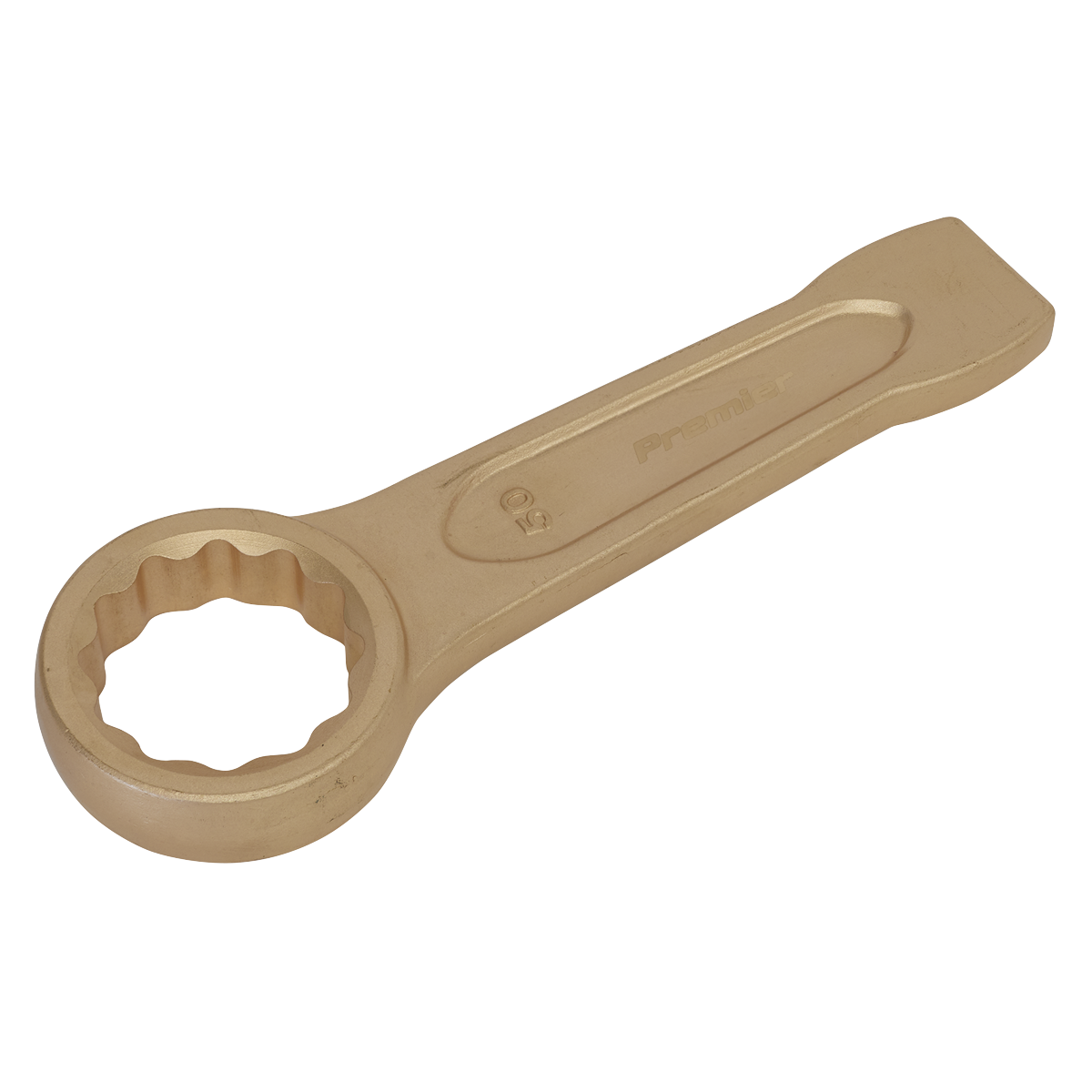 Sealey Slogging Spanner Ring End 50mm - Non-Sparking