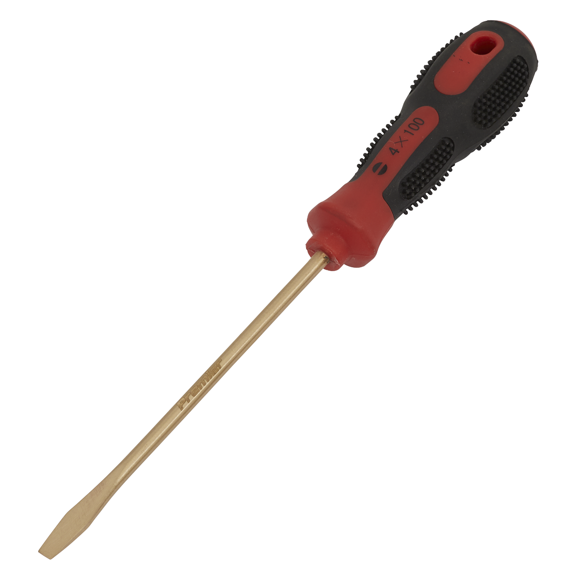 Sealey Screwdriver Slotted 4 x 100mm - Non-Sparking