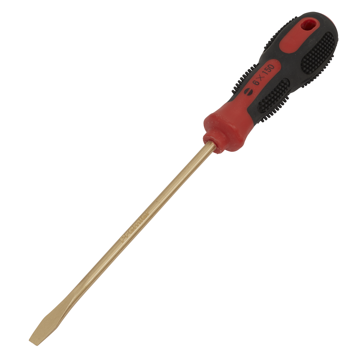 Sealey Screwdriver Slotted 6 x 150mm - Non-Sparking