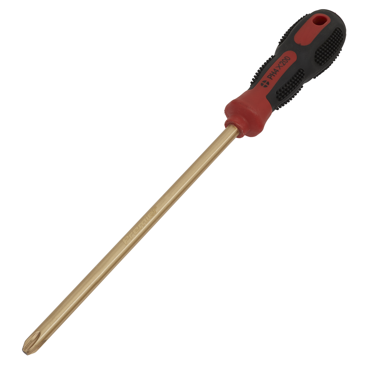 Sealey Screwdriver Phillips #4 x 200mm - Non-Sparking